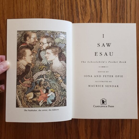 I Saw Esau: The Schoolchild's Pocket Book 20th Anv Maurice Sendak (PB, 1992) - Picture 2 of 7